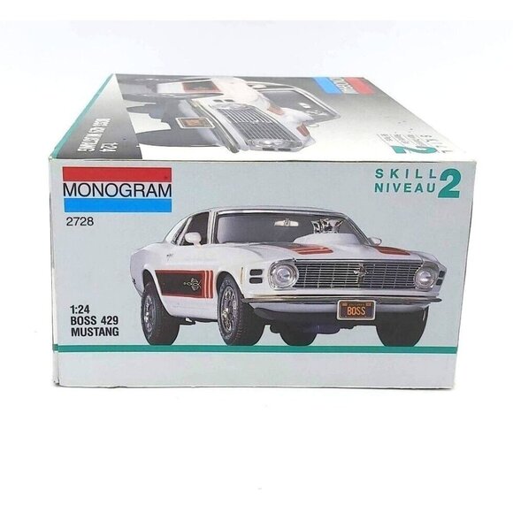 Monogram Boss 429 Mustang Scale 1:24 with Box 2728 Pre-Assembled READ Condition - Picture 11 of 13